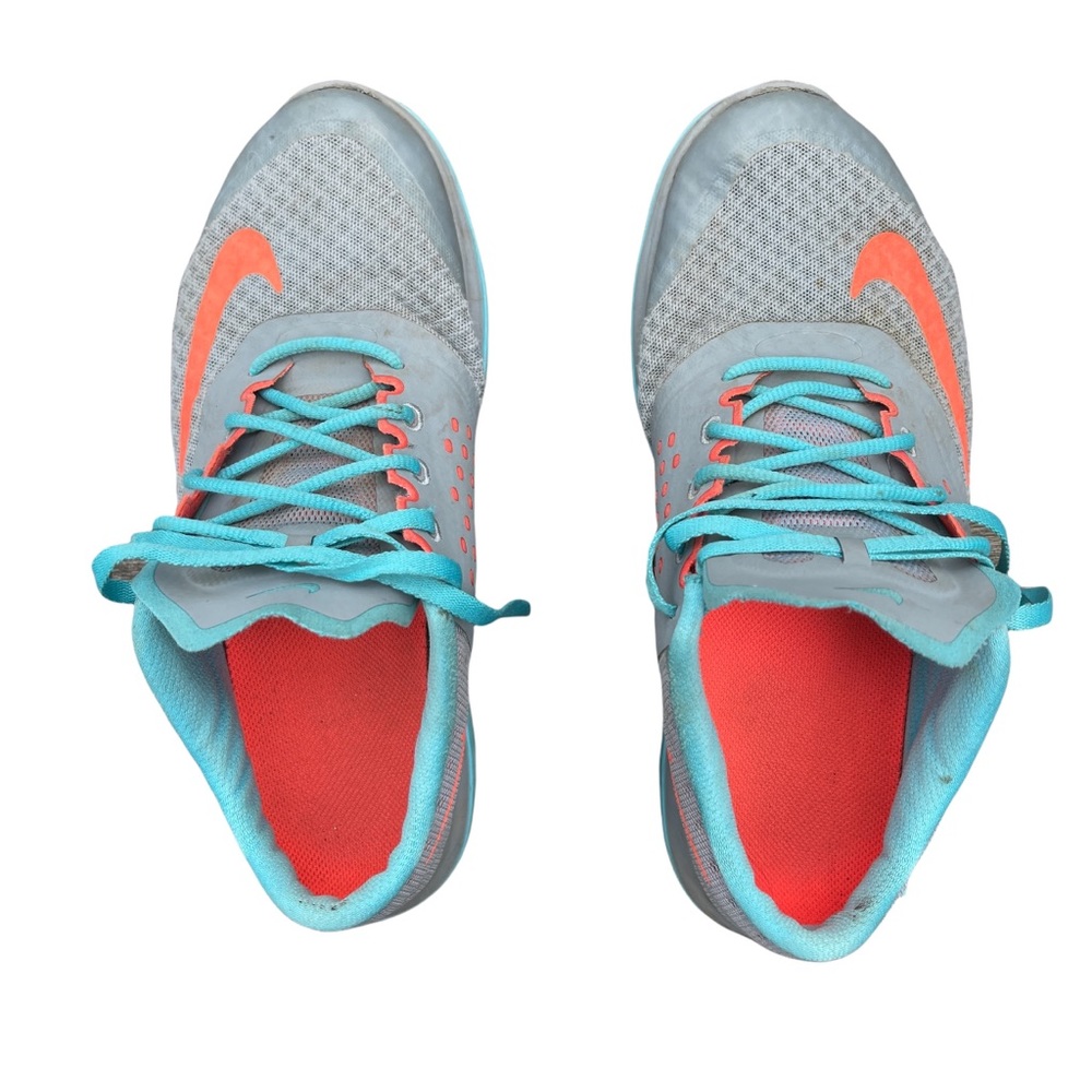 Nike FS Lite Run 684667-006 Dove Gray And Clearwater Athletic Running Shoes - Picture 2 of 8